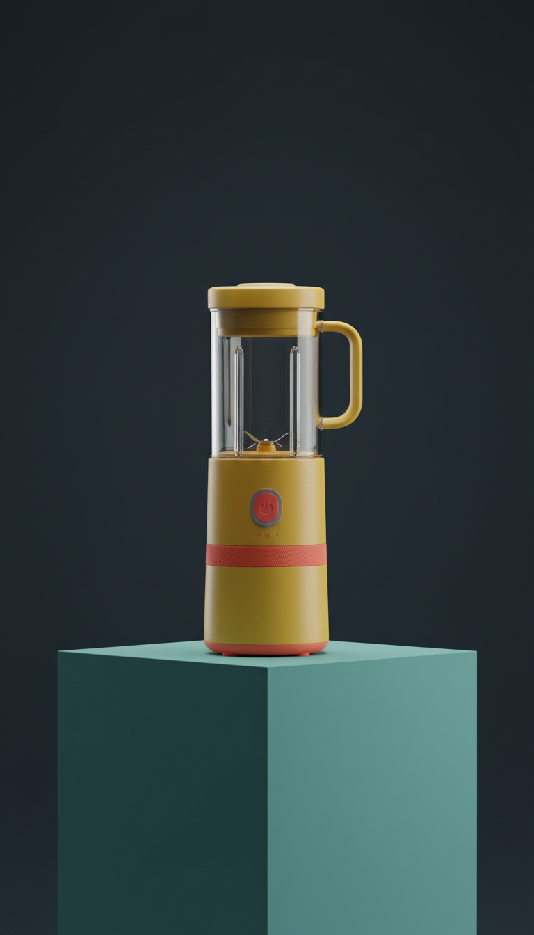 Pulse Yellow USB Mini Blender